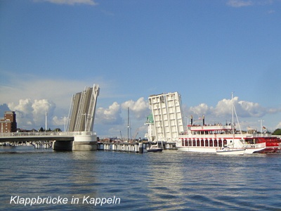 Kappeln - Klappbrücke